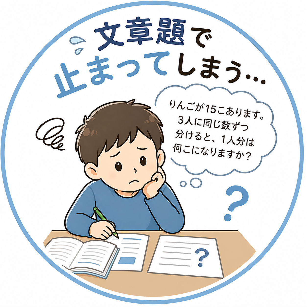 文章題で止まってしまう